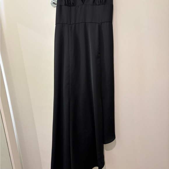 KEEPSAKE the Label Black Asymmetrical Slit Gown - Picture 6 of 6
